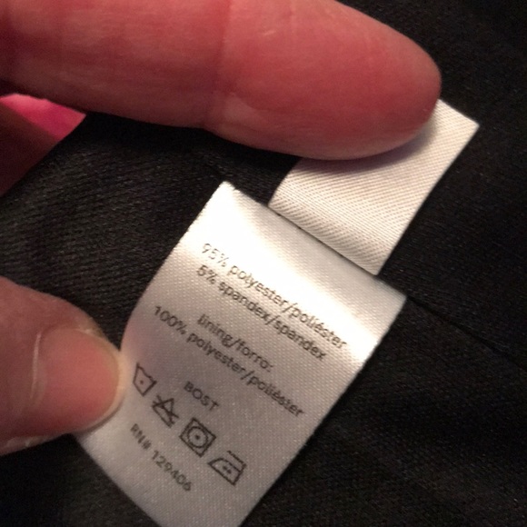 Cold Shoulder Back Zip Top - Picture 5 of 5